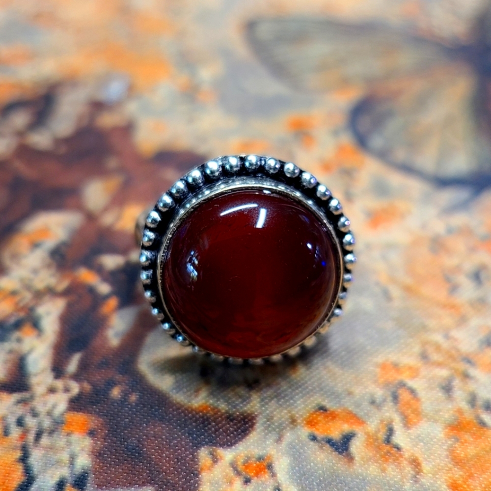 Red Onyx ring